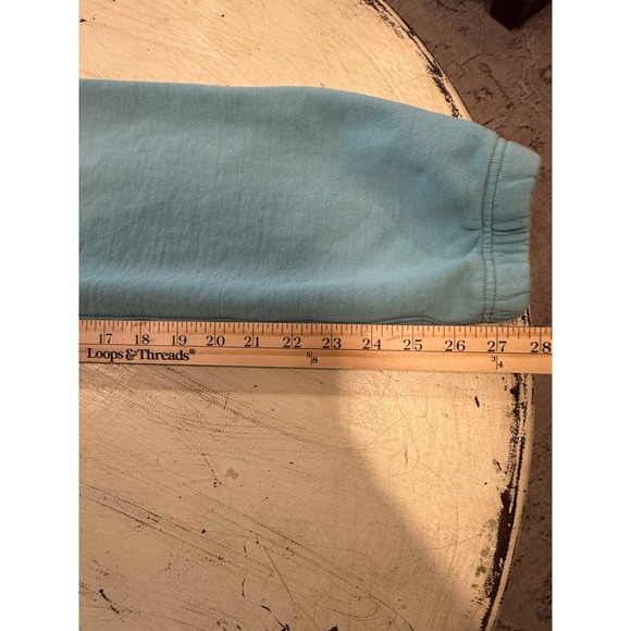 Teddy Fresh Women's Teal Jogger Pants Size Med Athleisure - Picture 6 of 7